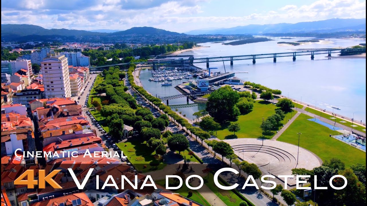 VIANA DO CASTELO 🇵🇹 Drone Aerial 4K | PORTUGAL