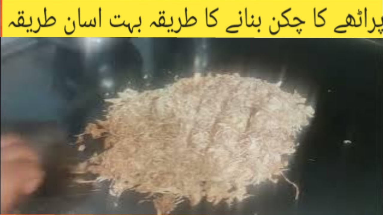 Method of making chicken use it in paratha very easy at home  pizza chicken Shawarma Chicken Paratha