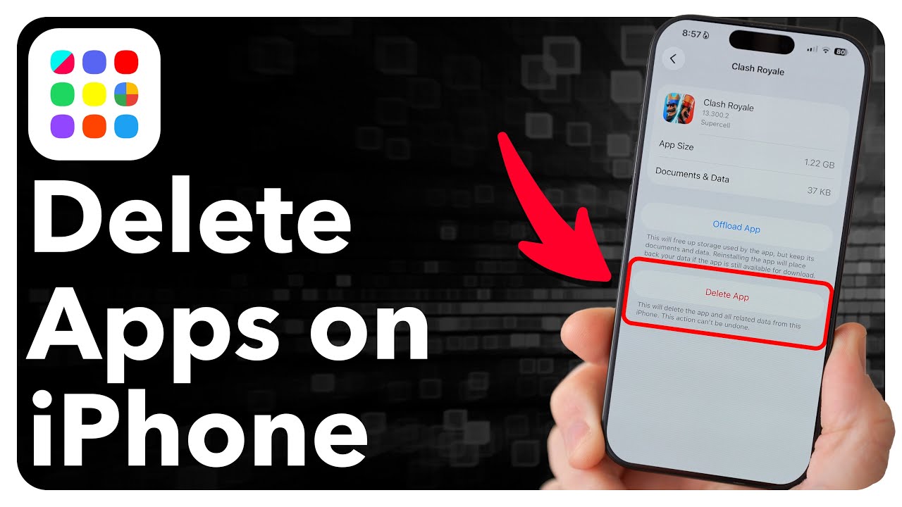 How To Delete Apps On iPhone