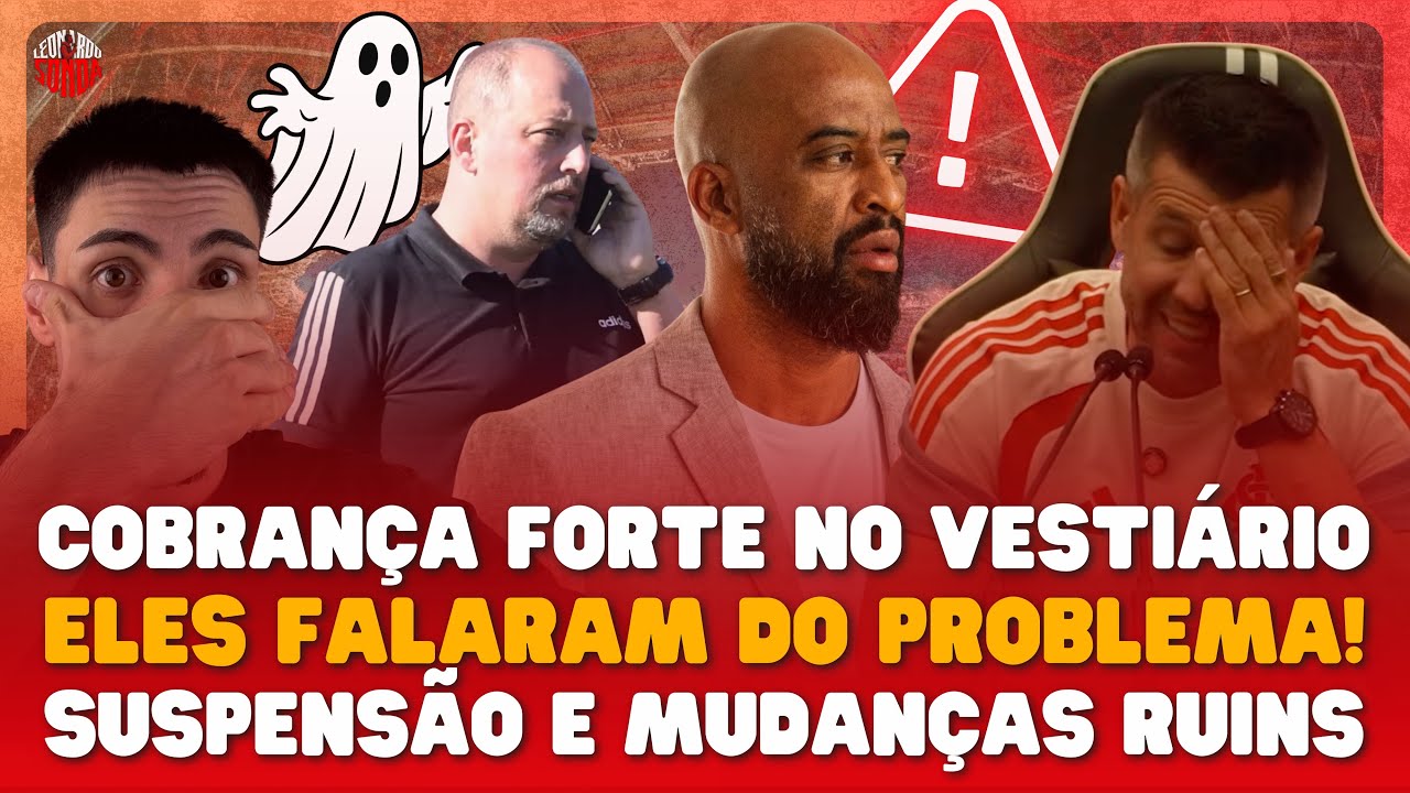 🔥 INTER: VESTIÁRIO FOI FORTE! COBRANÇA APÓS DERROTA! ELES FALARAM EM DAR 150%! DIREÇÃO PRECISA AGIR