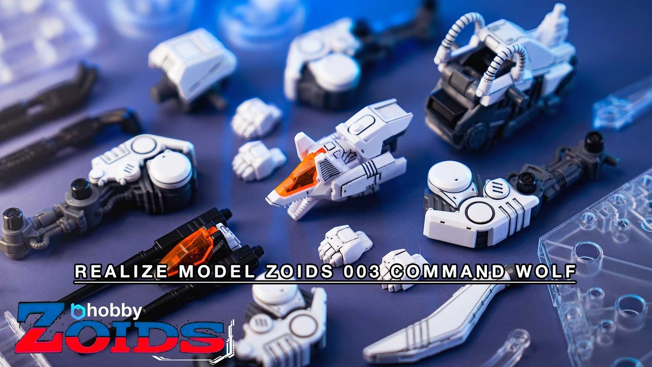 ZOIDS Command Wolf RMZ-003 | Speed Build | Model Kit