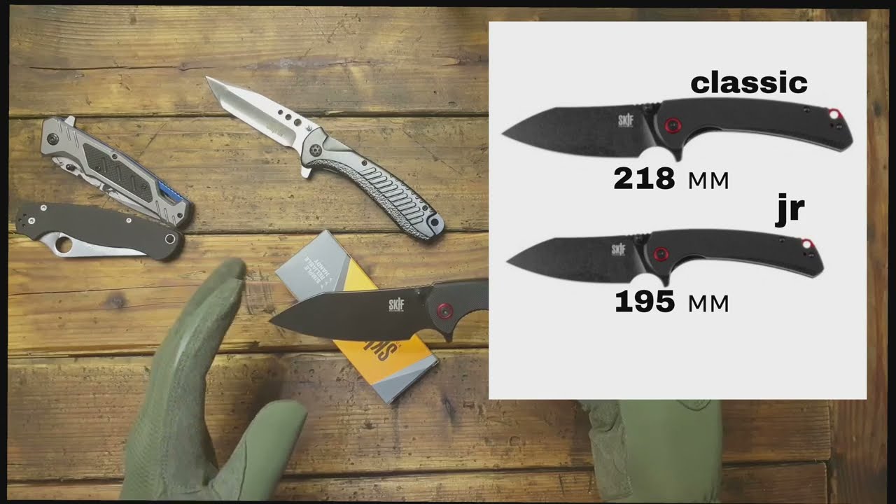 Складной нож Skif Jock, интересный резак, обзор