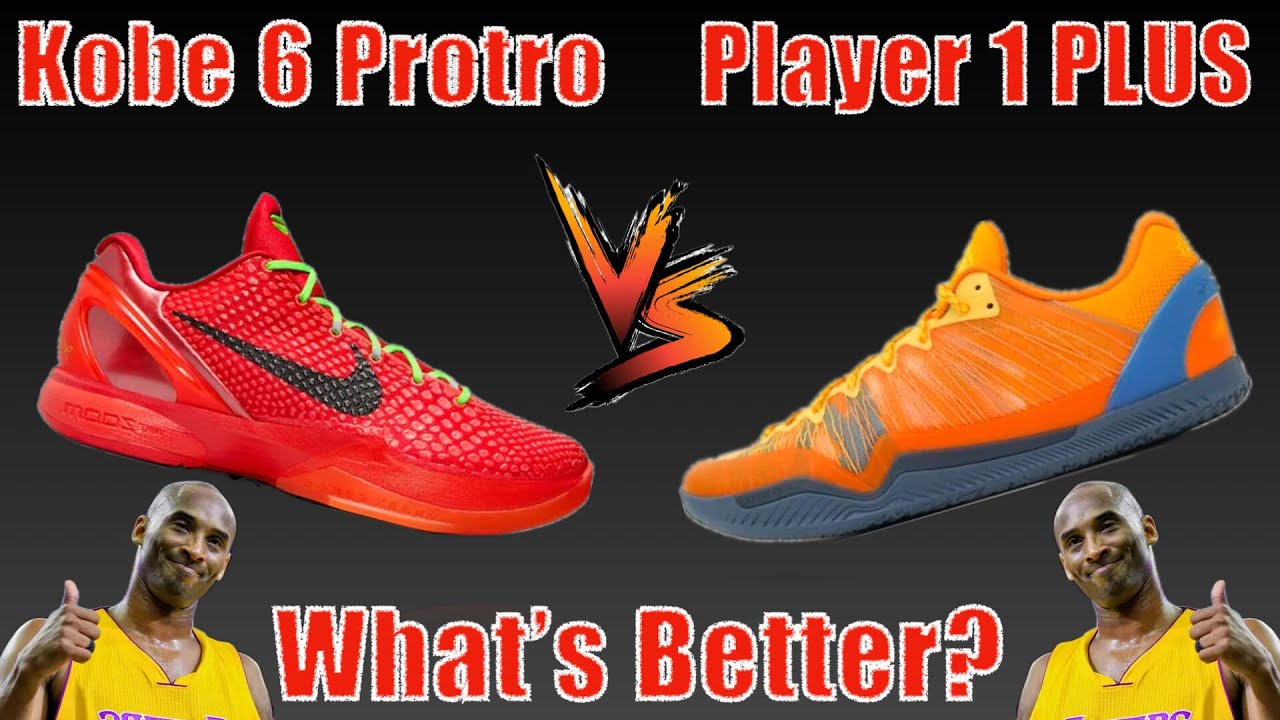 Обзор производительности Kobe 6 Protro против Player 1 PLUS — что ЛУЧШЕ!??