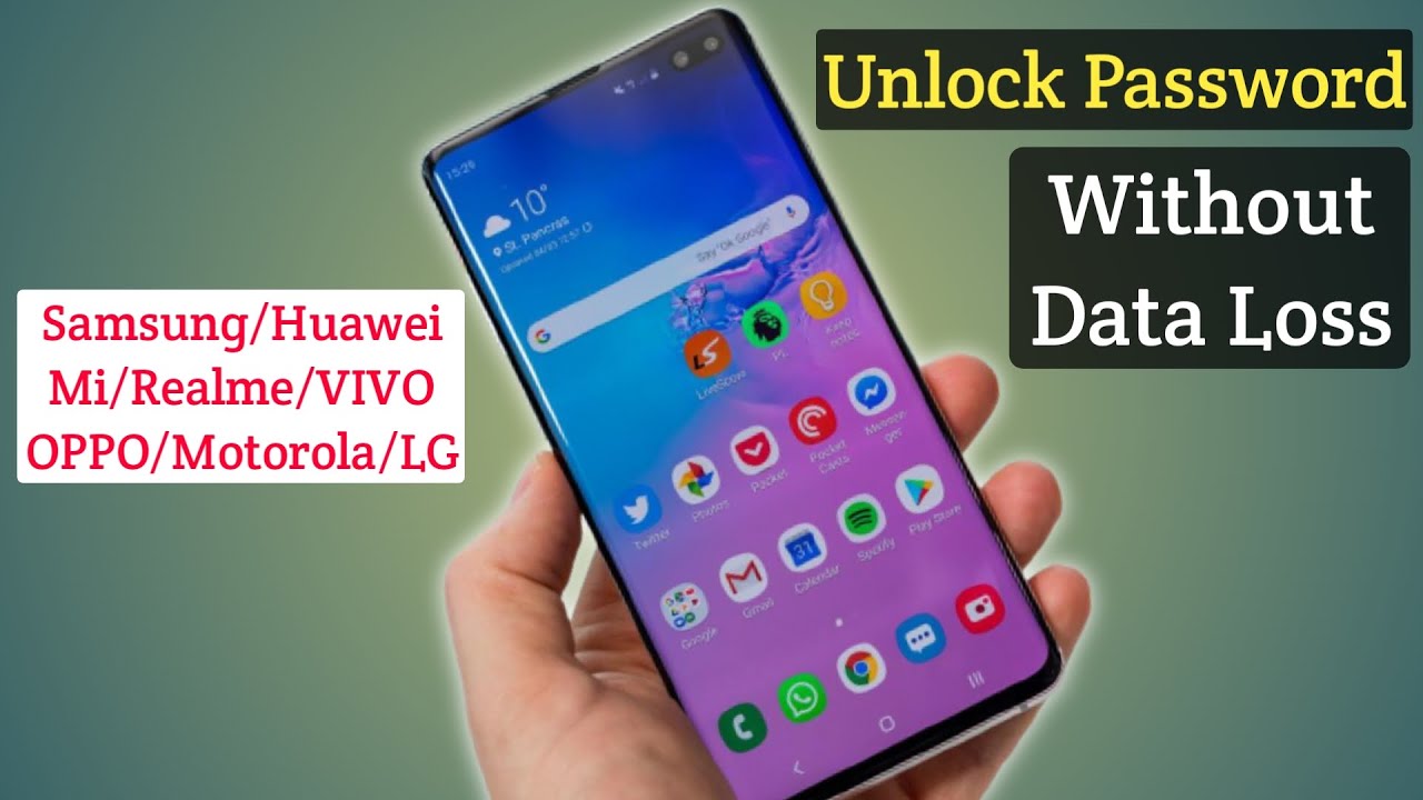 Unlock All Mobile Forgot Password Lock Without Losing any data