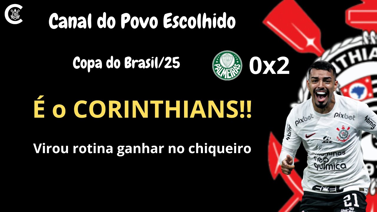 PÓS-JOGO: Palmeiras 0x2 CORINTHIANS