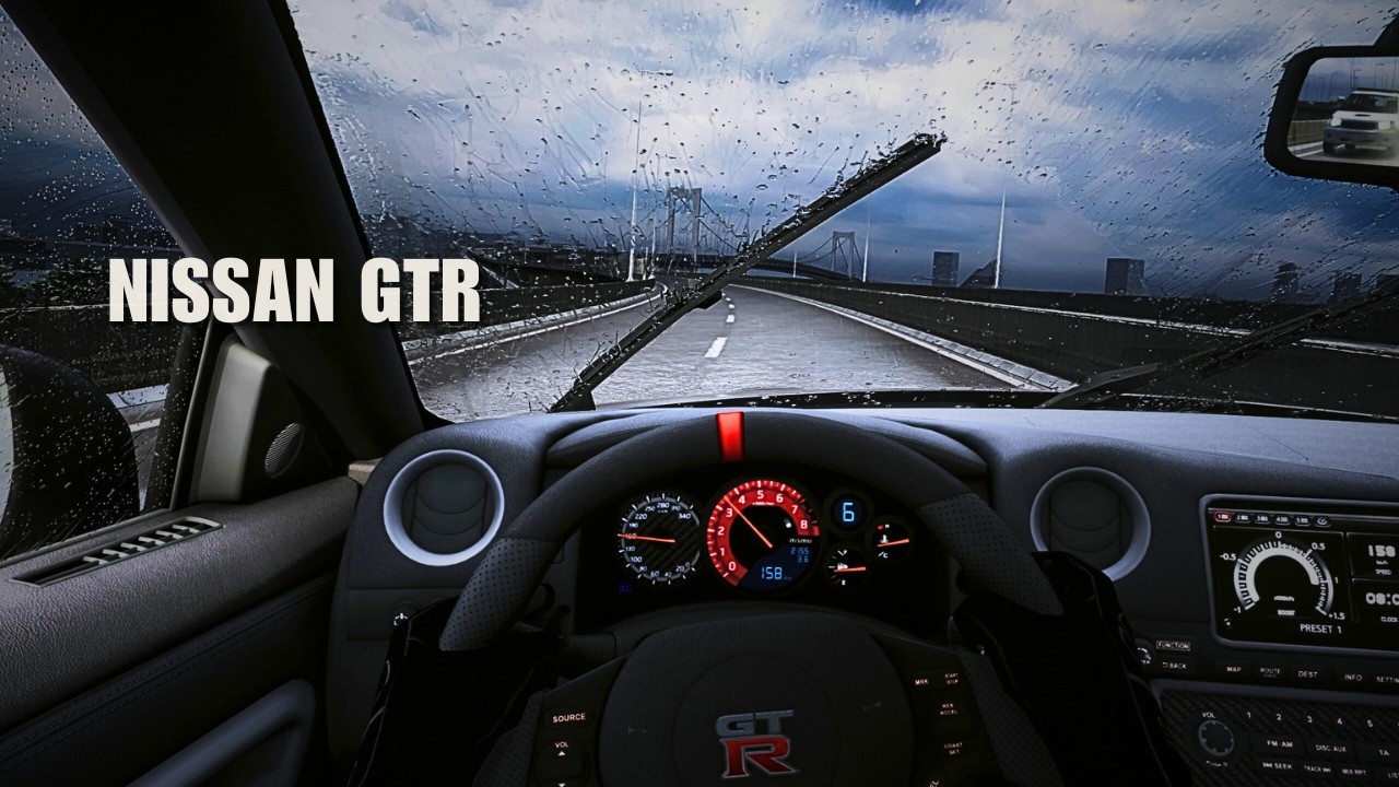 Realistic Rain Drive | Nissan GT-R Nismo
