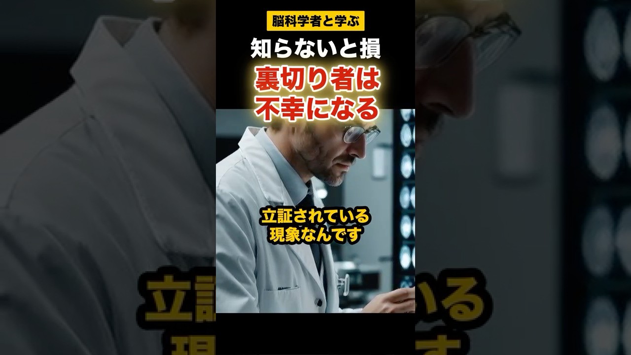 裏切り者は不幸になる