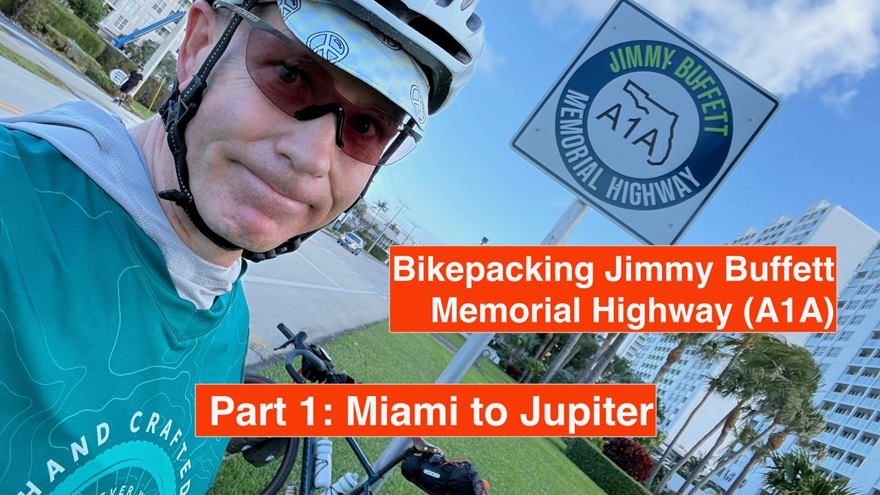 Bikepacking A1A in Florida (Jimmy Buffett Memorial Highway / East Coast Greenway)