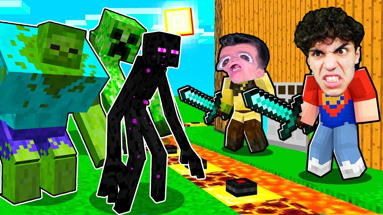 MOSTRI MUTANTI VS LA CASA PIÙ SICURA DI MINECRAFT!