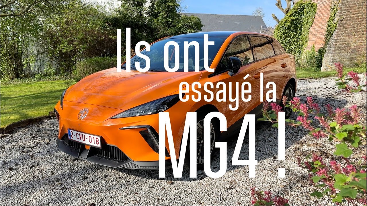 3 automobilistes testent la MG4 et livrent leurs impressions !