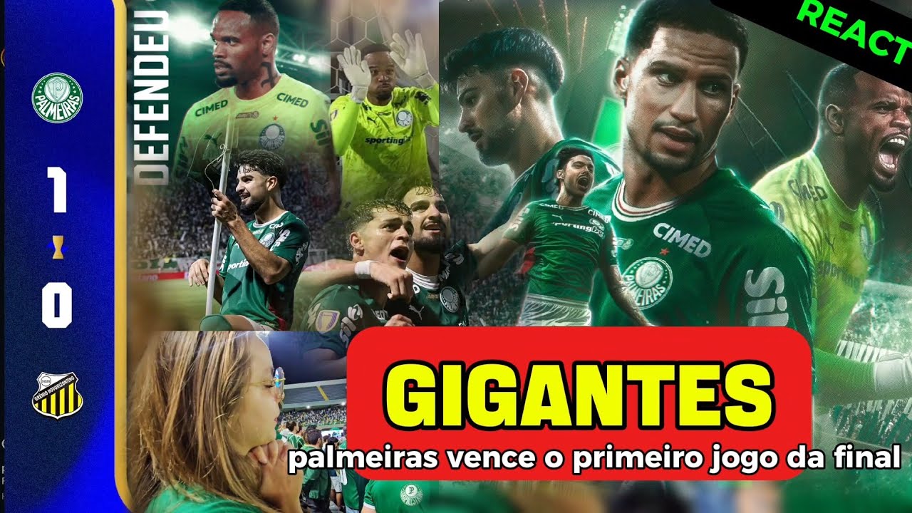 [DIRETO DA ARQUIBANCADA] PALMEIRAS VENCE O PRIMEIRO JOGO DA FINAL! PALMEIRAS X NOVORIZONTINO
