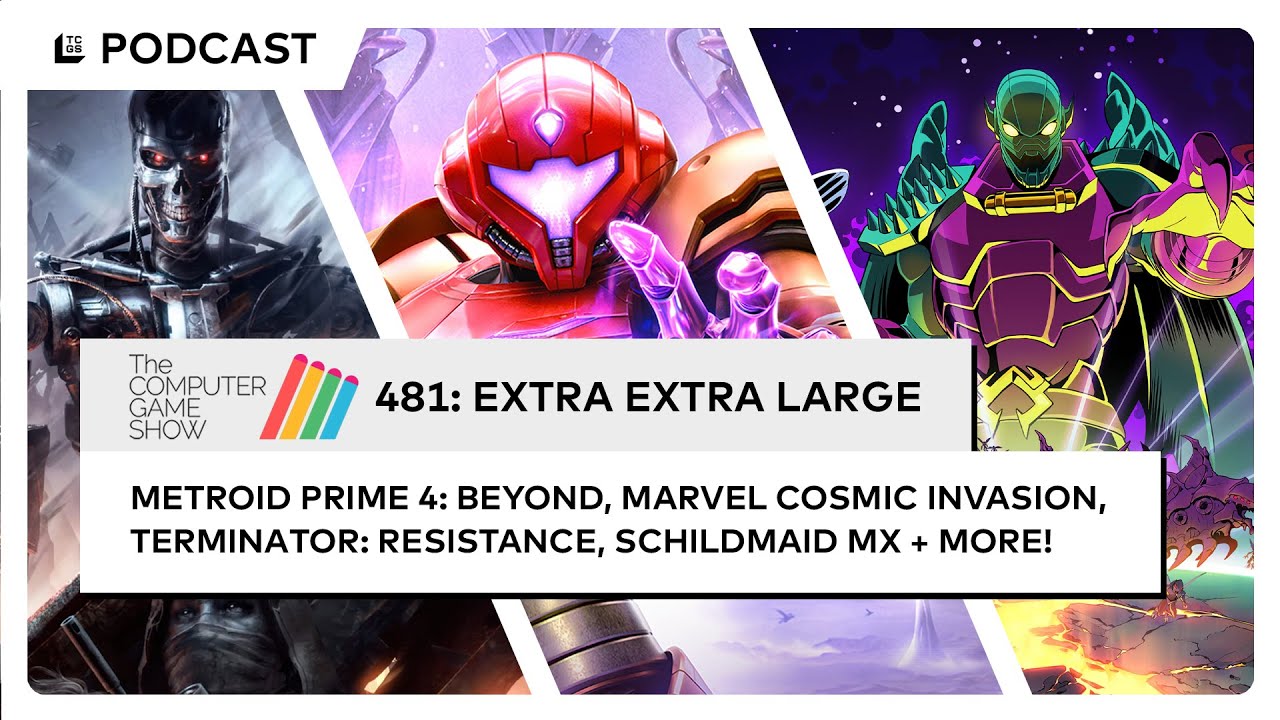 The Computer Game Show 481: Extra Extra Large - Metroid Prime 4: Beyond, Marvel Cosmic Invasion