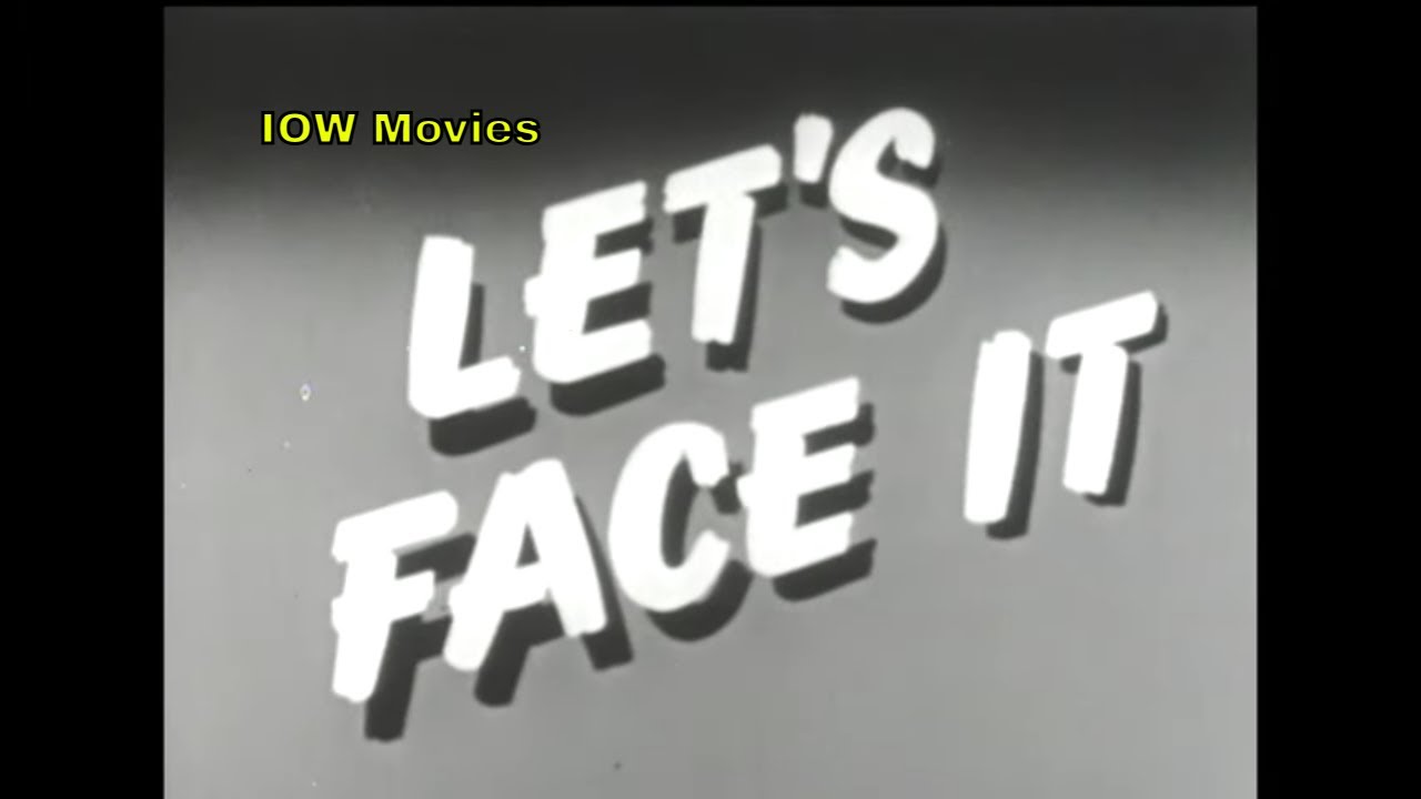LET'S FACE IT - (Federal Civil Defence administration 1954)