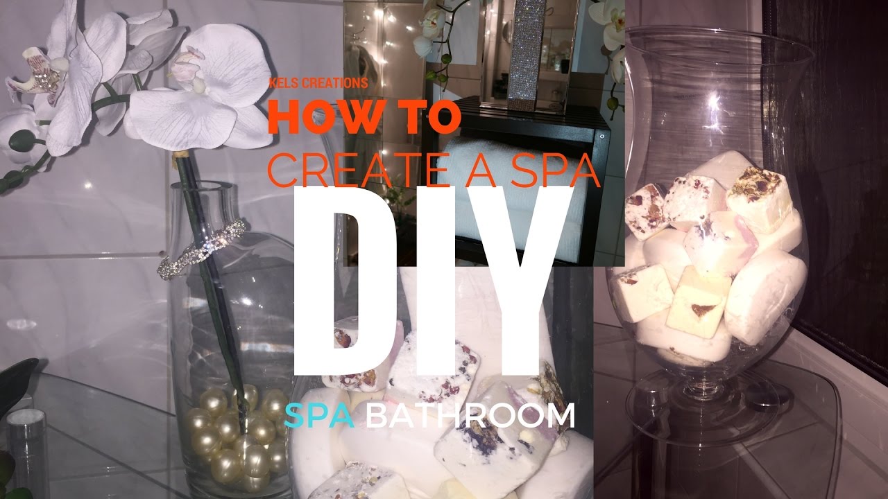 DIYs~HOW TO CREATE ZEN/SPA Inspired BATHROOM