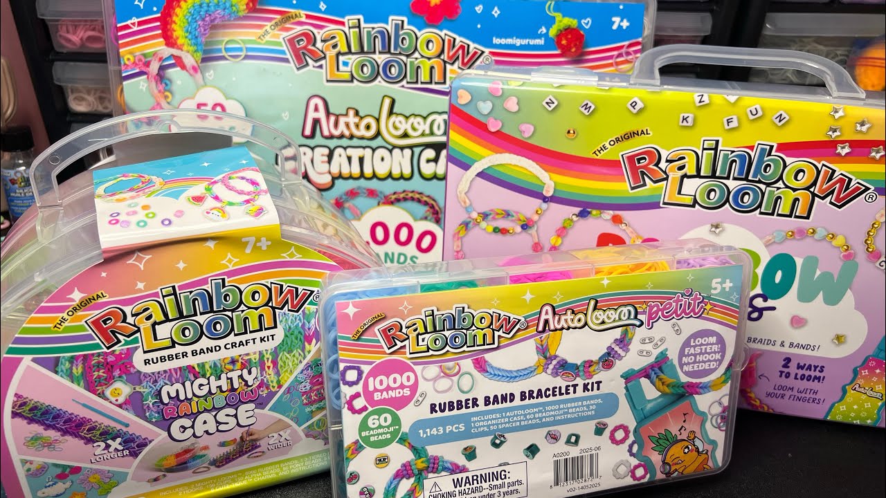 Открываю новые товары Rainbow Loom, которые я купил на Amazon!