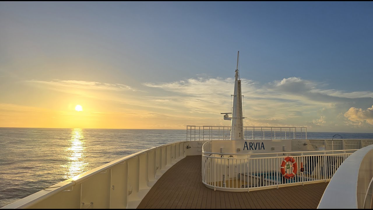 P&O Arvia Transatlantic October 2024 Part 1