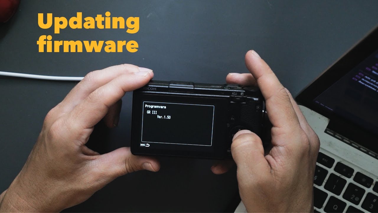 Ricoh GR III | How to update to new firmware