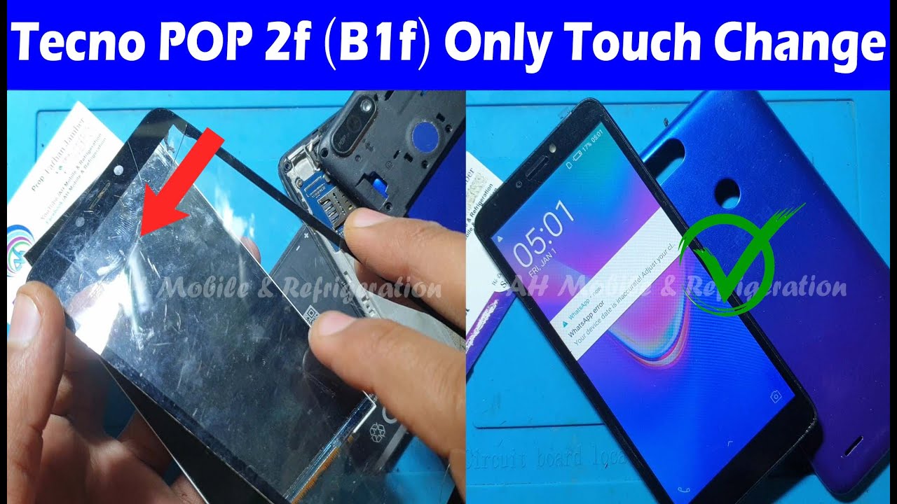 Tecno POP 2f (B1f) Only Touch Replacement Price in Pakistan