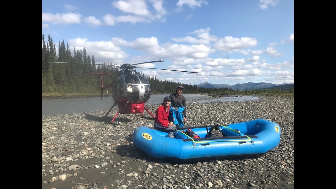 Helicopter shuttle on the Nenana - Soul Rafter ep. 11