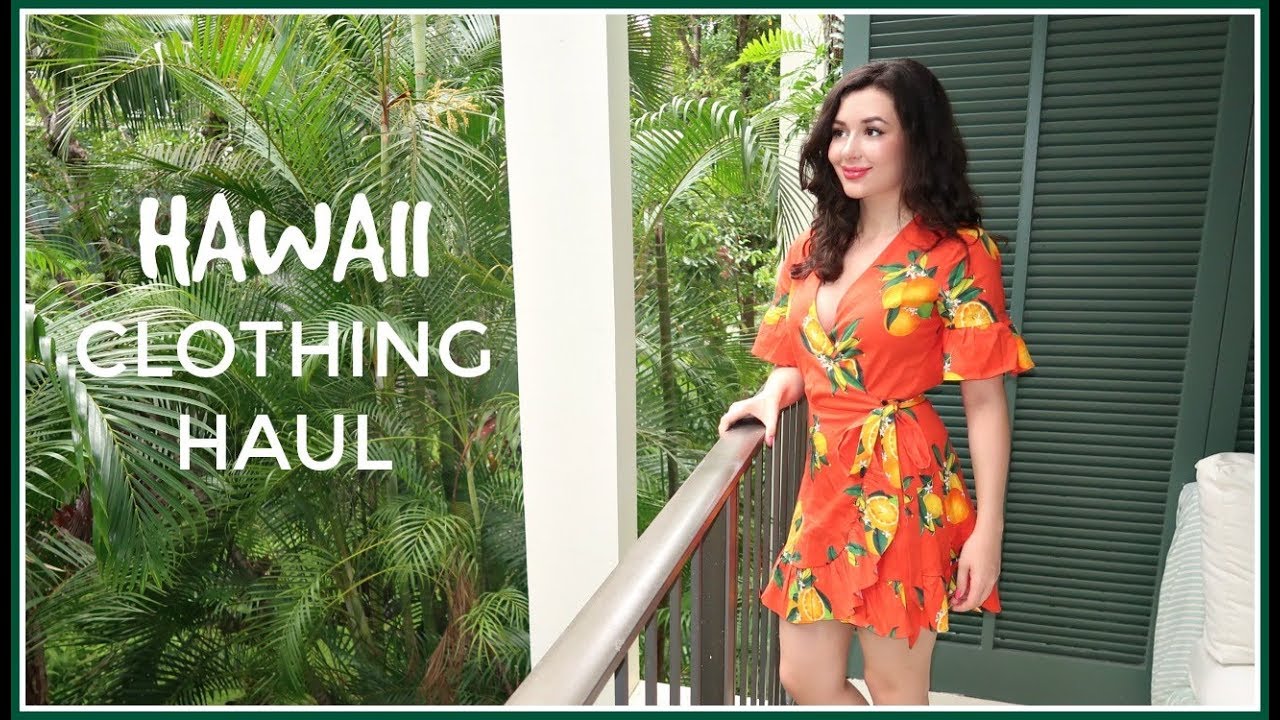 HAWAII CLOTHING HAUL