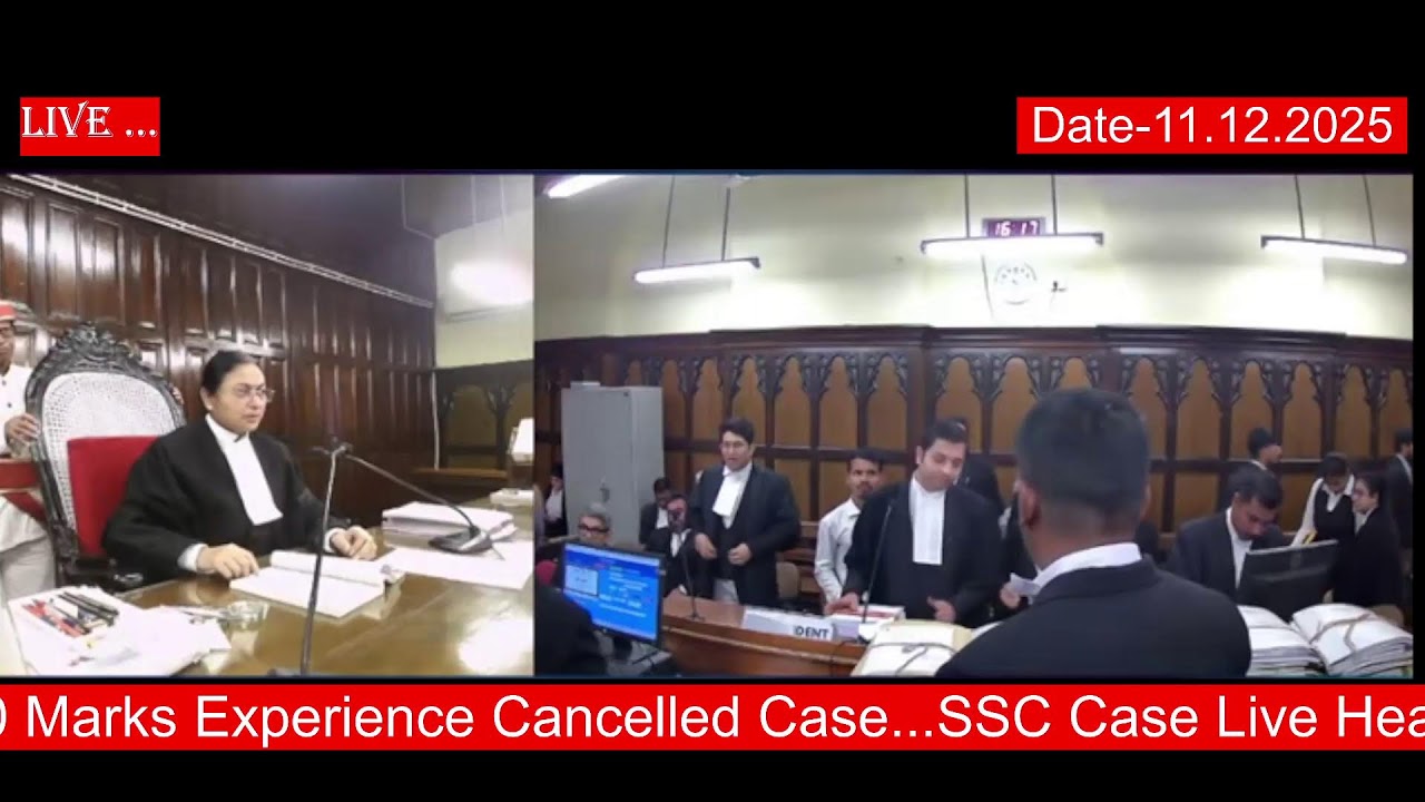 Final SSC 10 Marks Experience Cancelled Case  Live Hearing Today  Court Case...