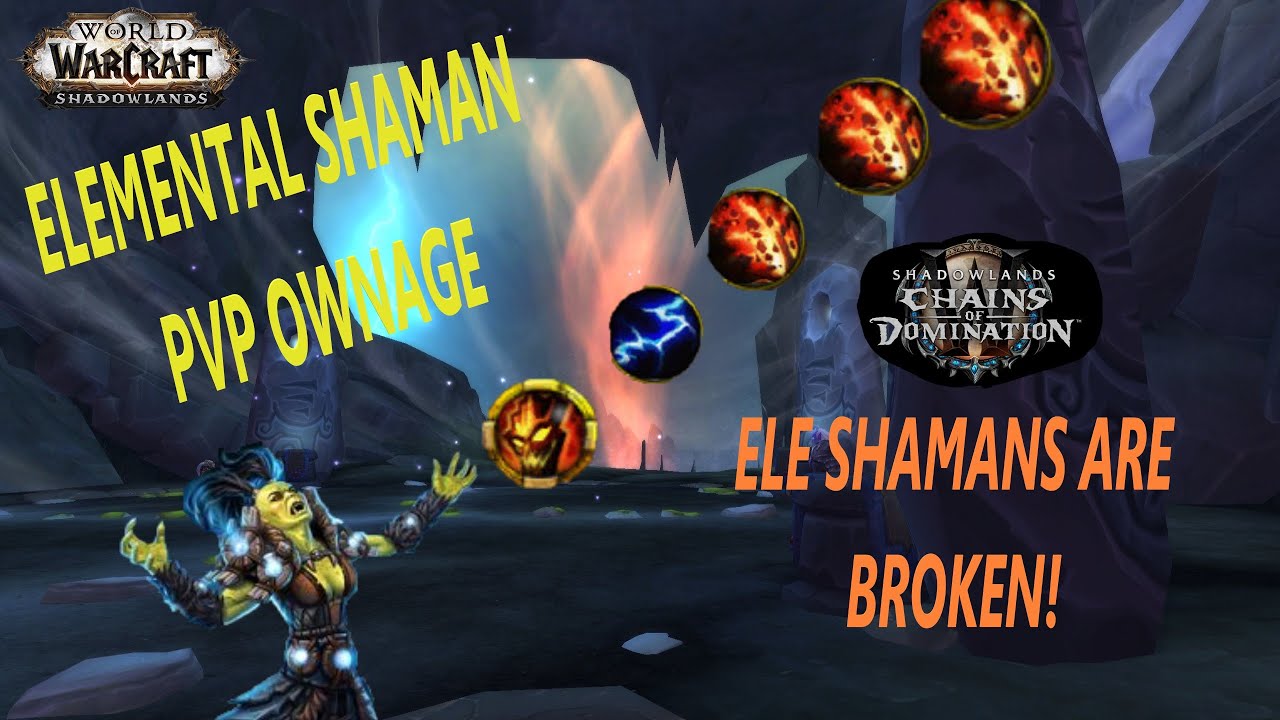 Elemental Shaman PvP | Insane Damage & 1 Shots! | (World of Warcraft) - Shadowlands 9.1