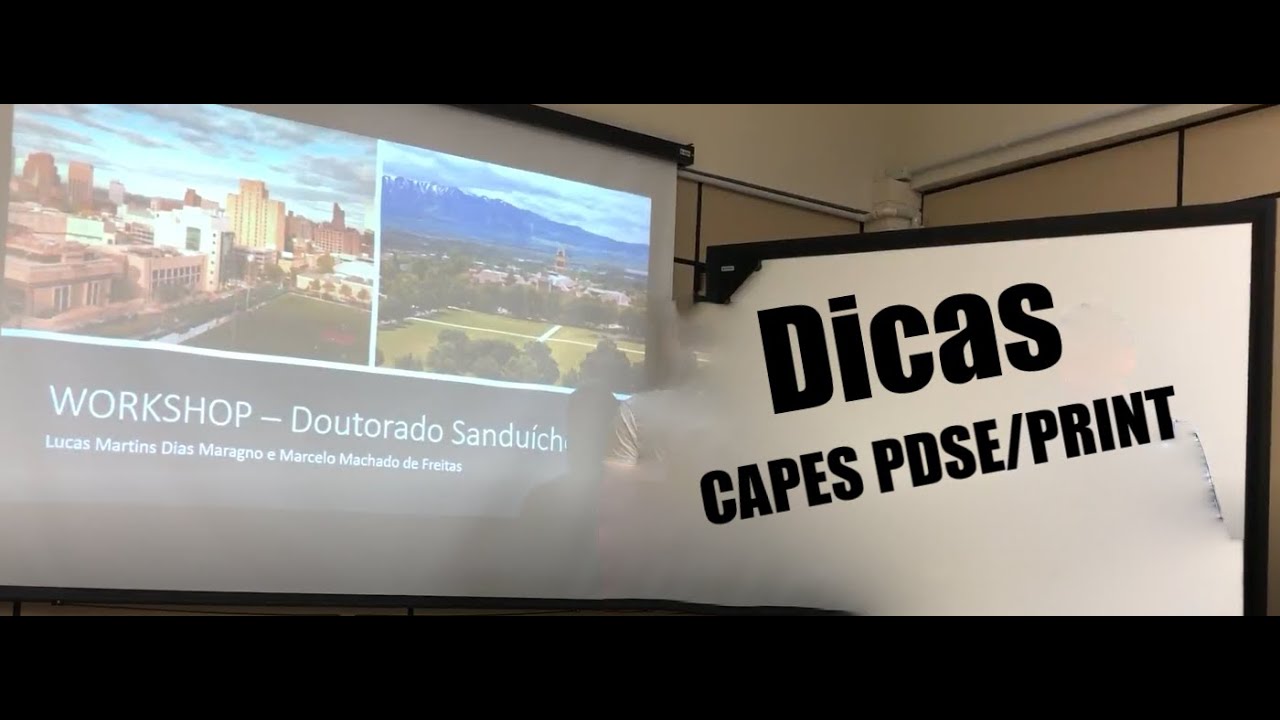 Dicas para doutorado sanduíche nos EUA! CAPES/PDSE e PRINT!