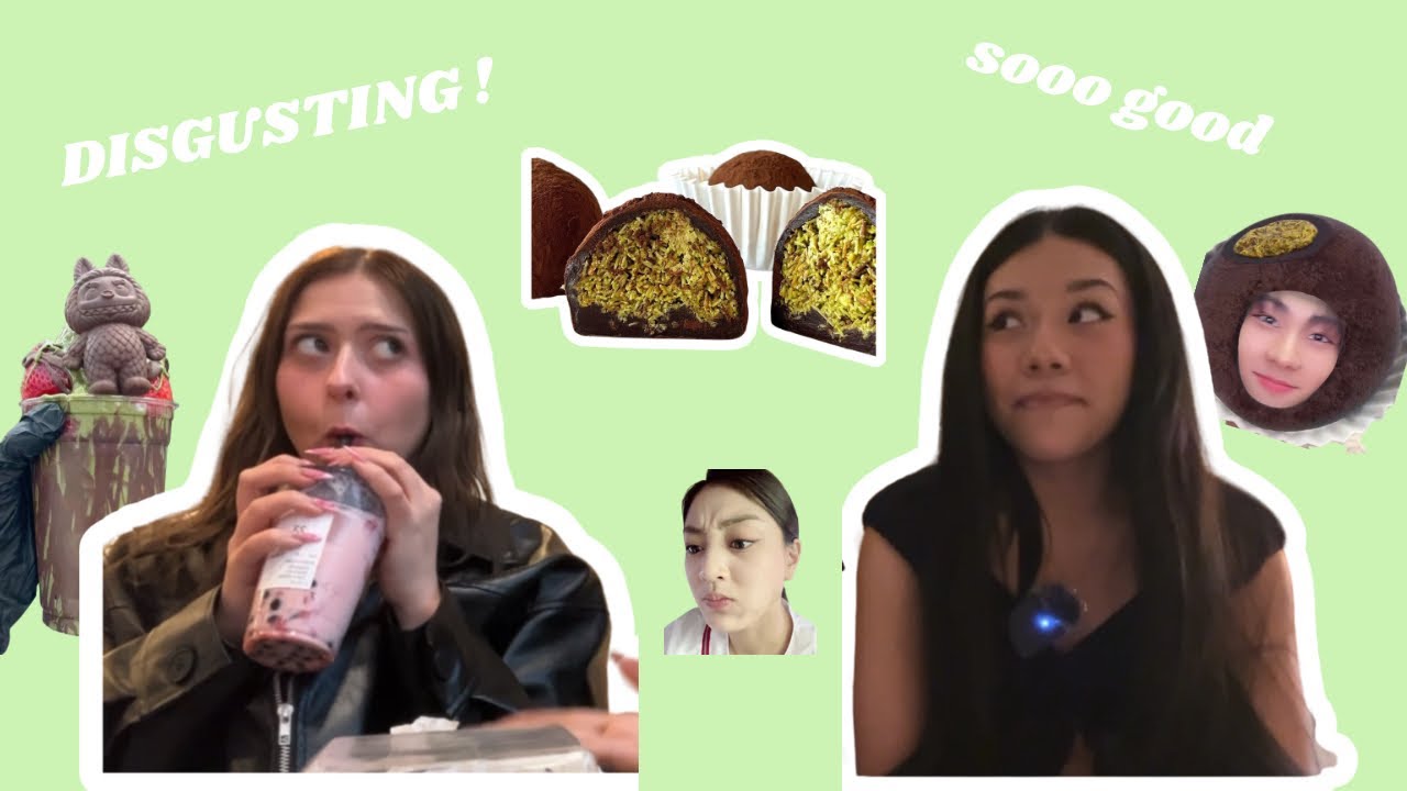 Trying the viral dubai chocolate cookie | mini LA vlog 