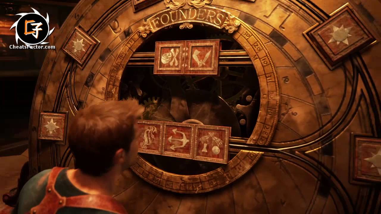 Uncharted 4: soluzione enigma dei quadri, ruota dei fondatori