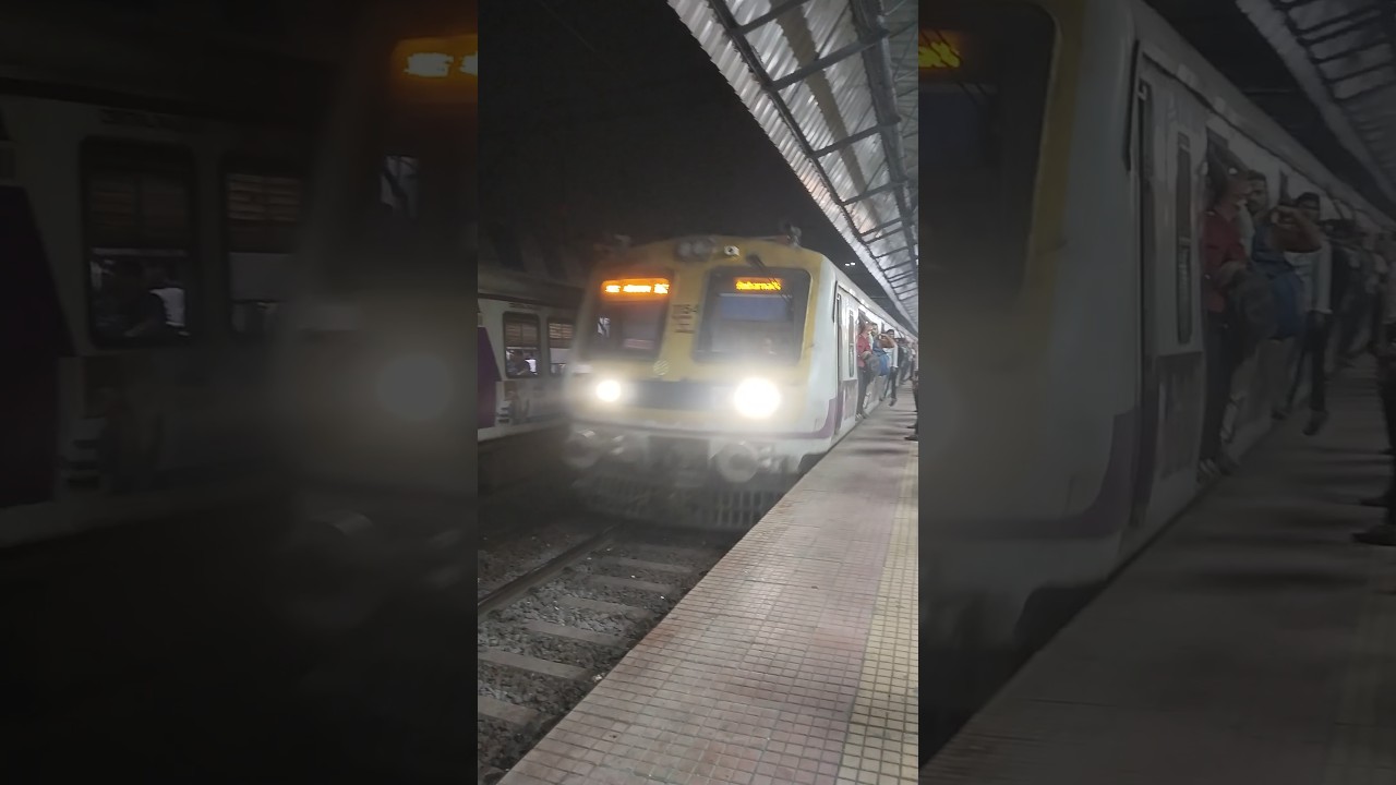 Night train journey short video 