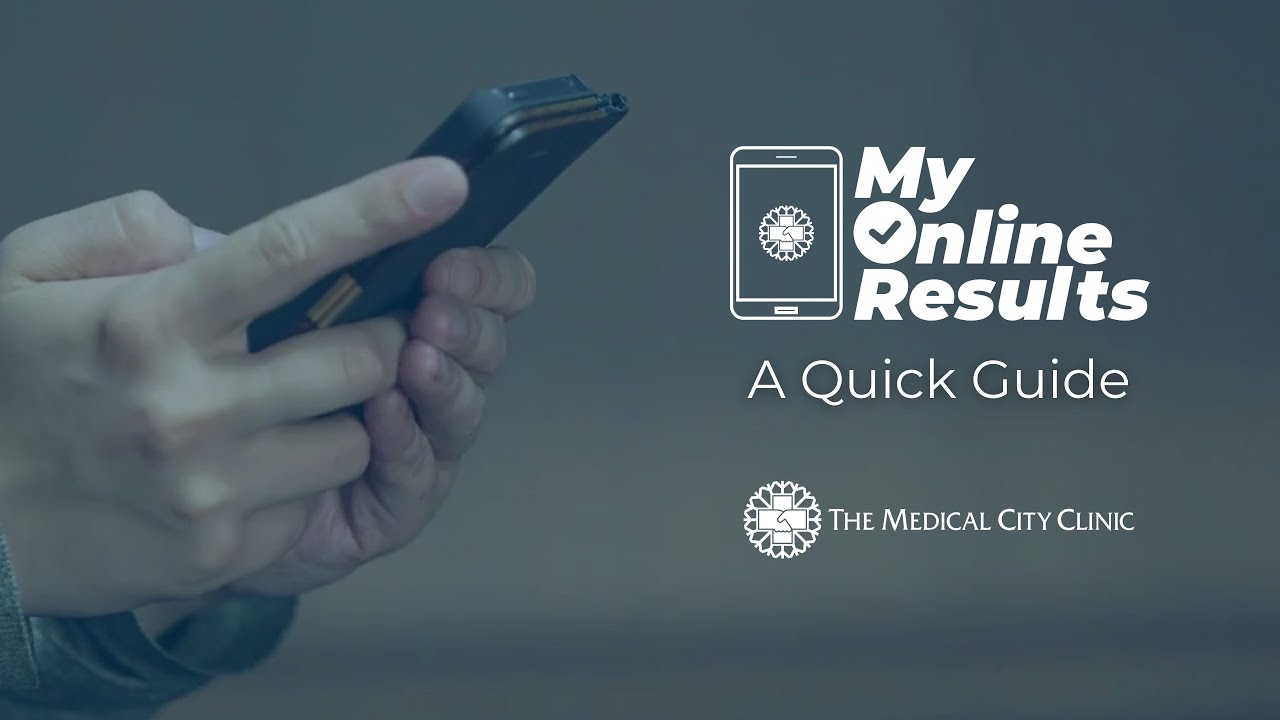 TMC Clinic My Online Results Navigation