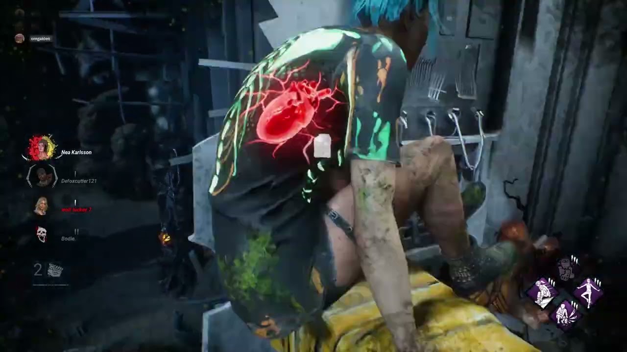 The killer rage quit-Dead By Daylight