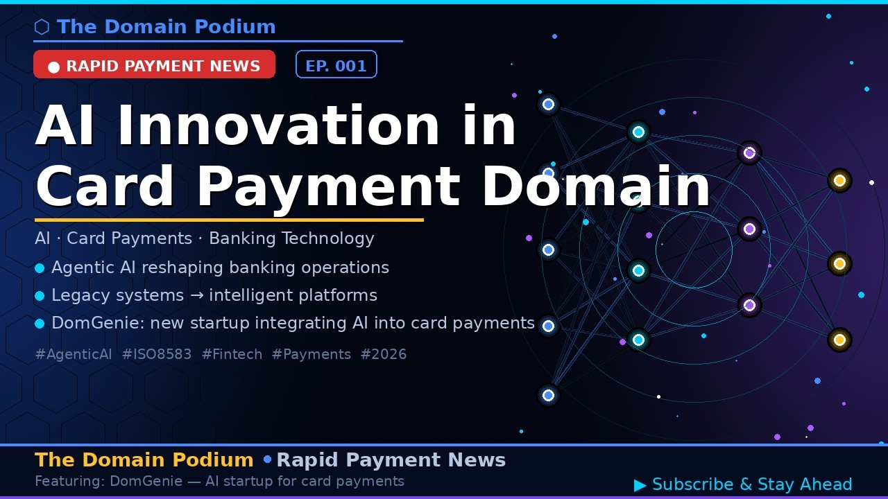 Rapid Payment News | The Domain Podium | AI Innovation in Card Payment Domain