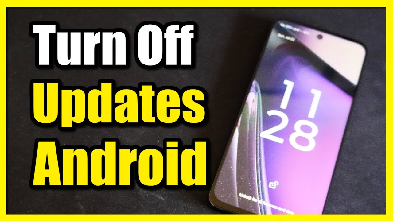 How to Turn Off Auto System Update on Android 13 Phone (Fast Tutorial)
