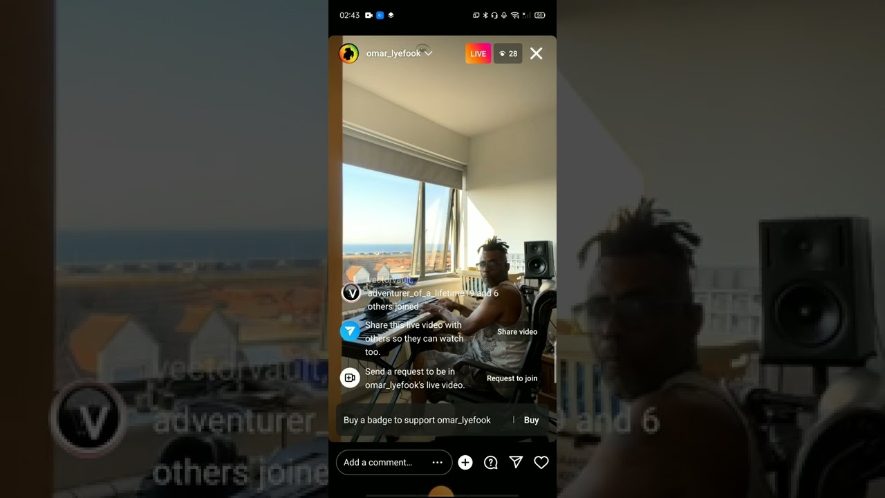 Omar Lye Fook Home live August 12th 2022 @omarlyefook