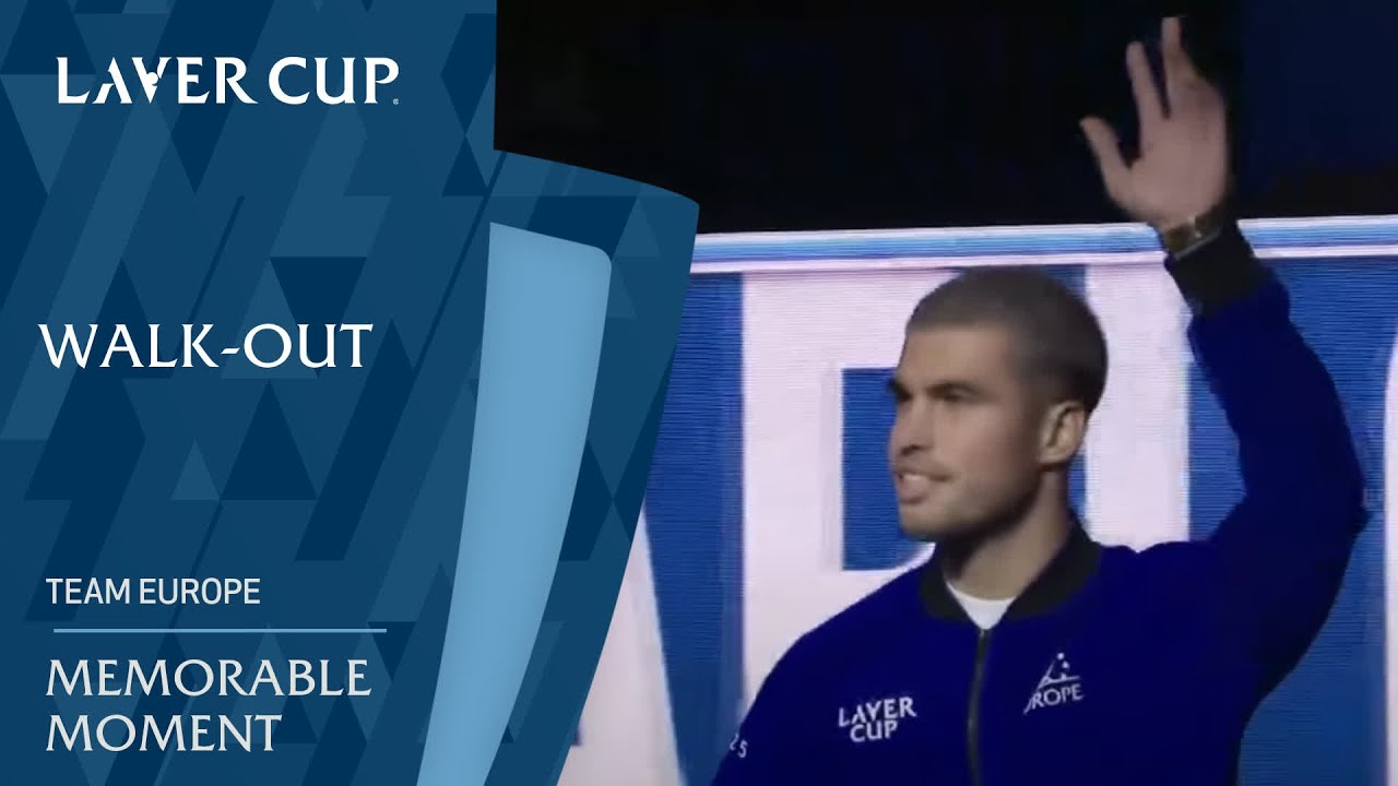 Team Europe Walk-Out | Laver Cup 2025