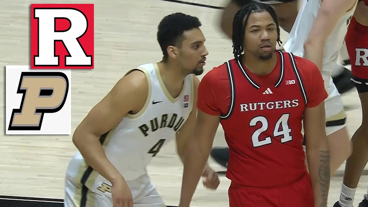 Rutgers vs #18 Purdue Men's College Basketball Highlights Full Game, March 4 2025