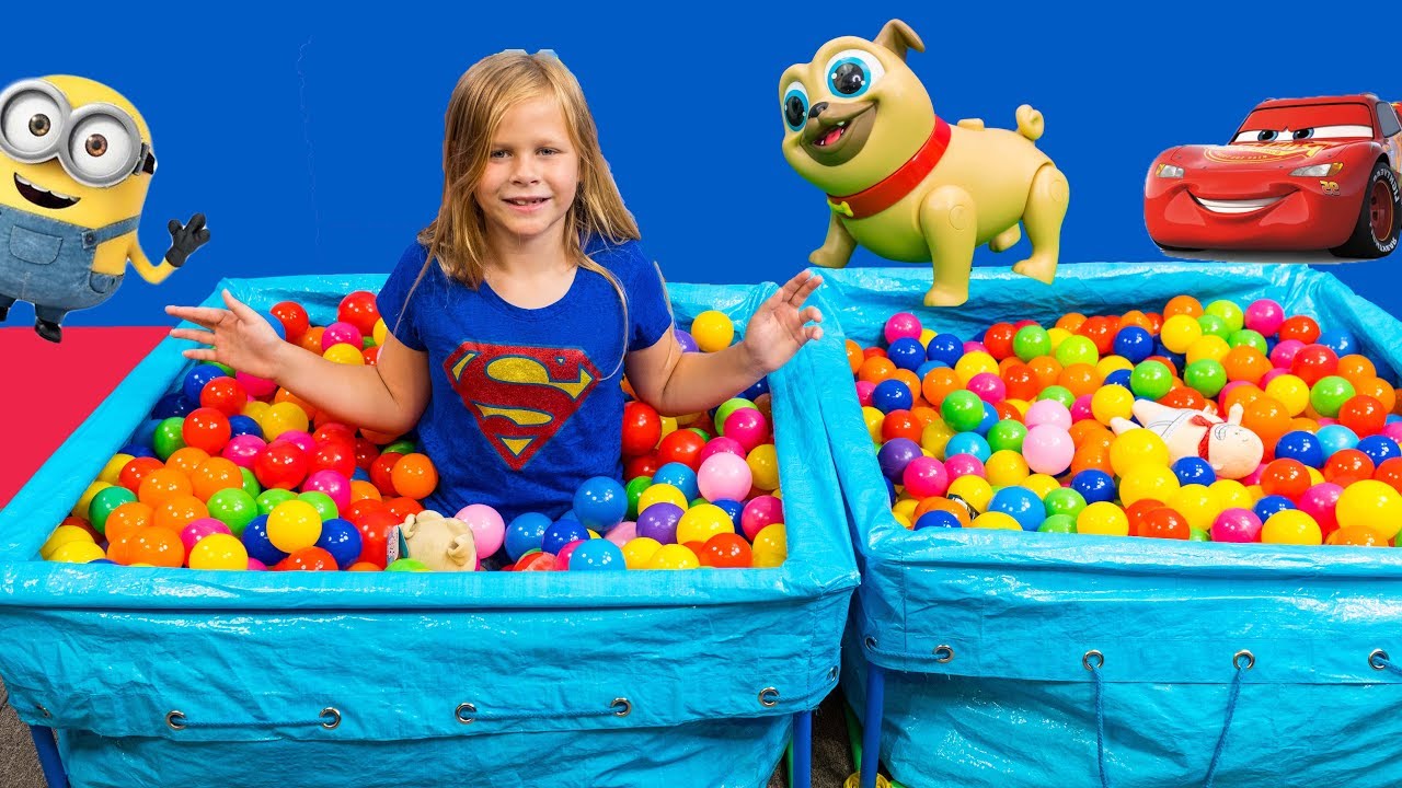 The Assistants Ball Pit Surprise with Despicable Me Minion Toys