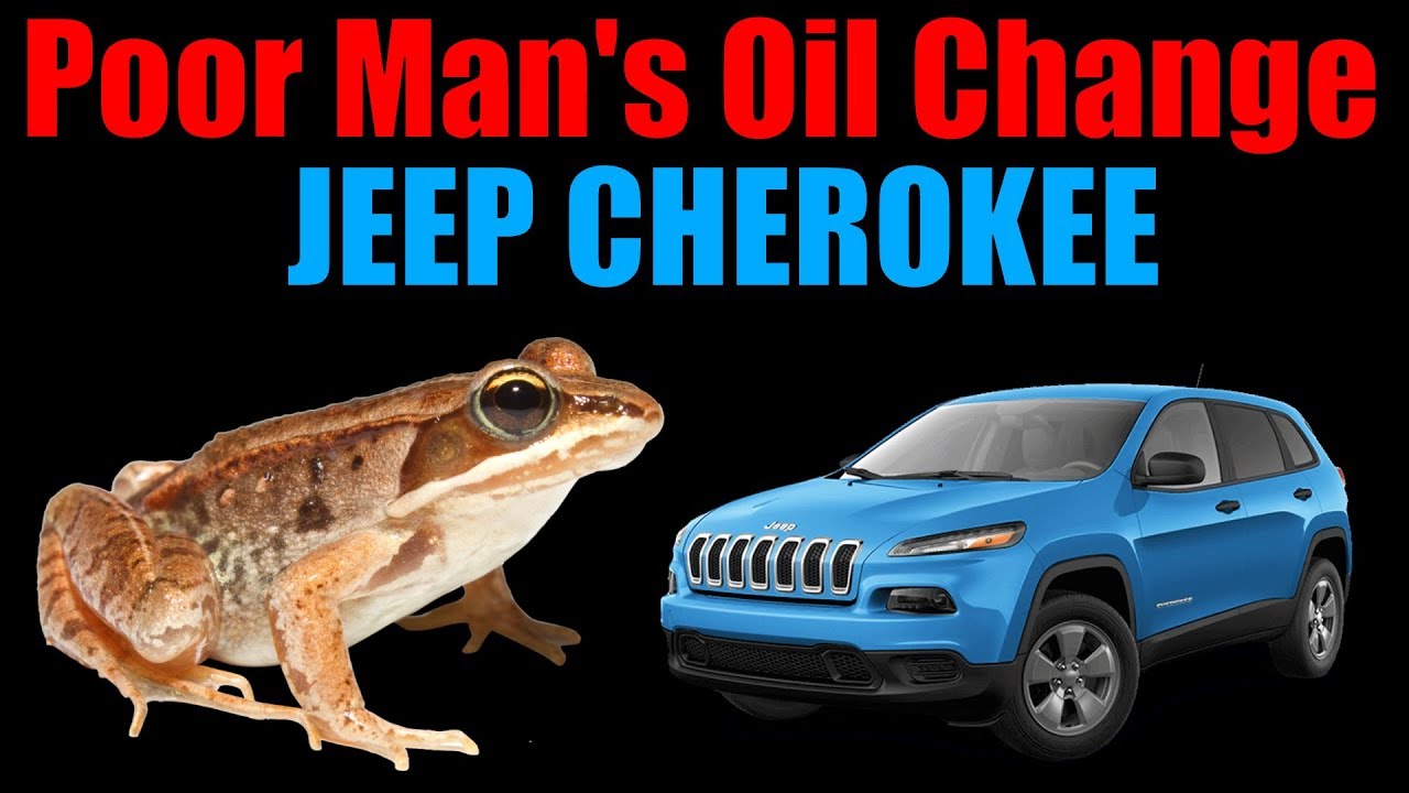 How to change oil on 2017 Jeep Cherokee (Poor Man's Oil Change!)