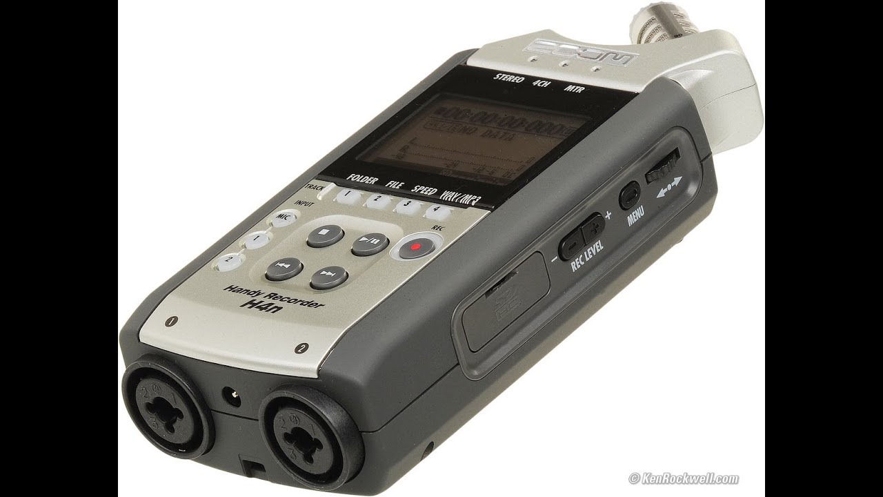 Tutorial do gravador Zoom H4n