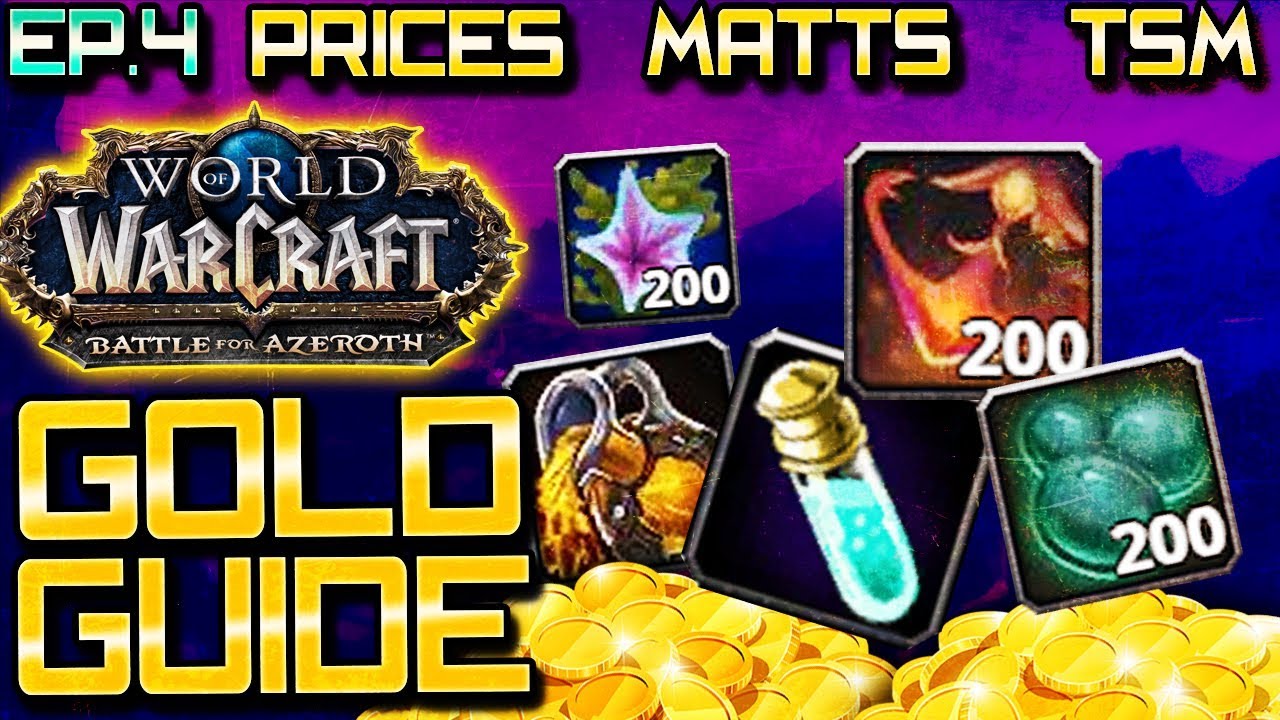 BFA Gold Guide Update (Episode 4 - BFA Alchemy)