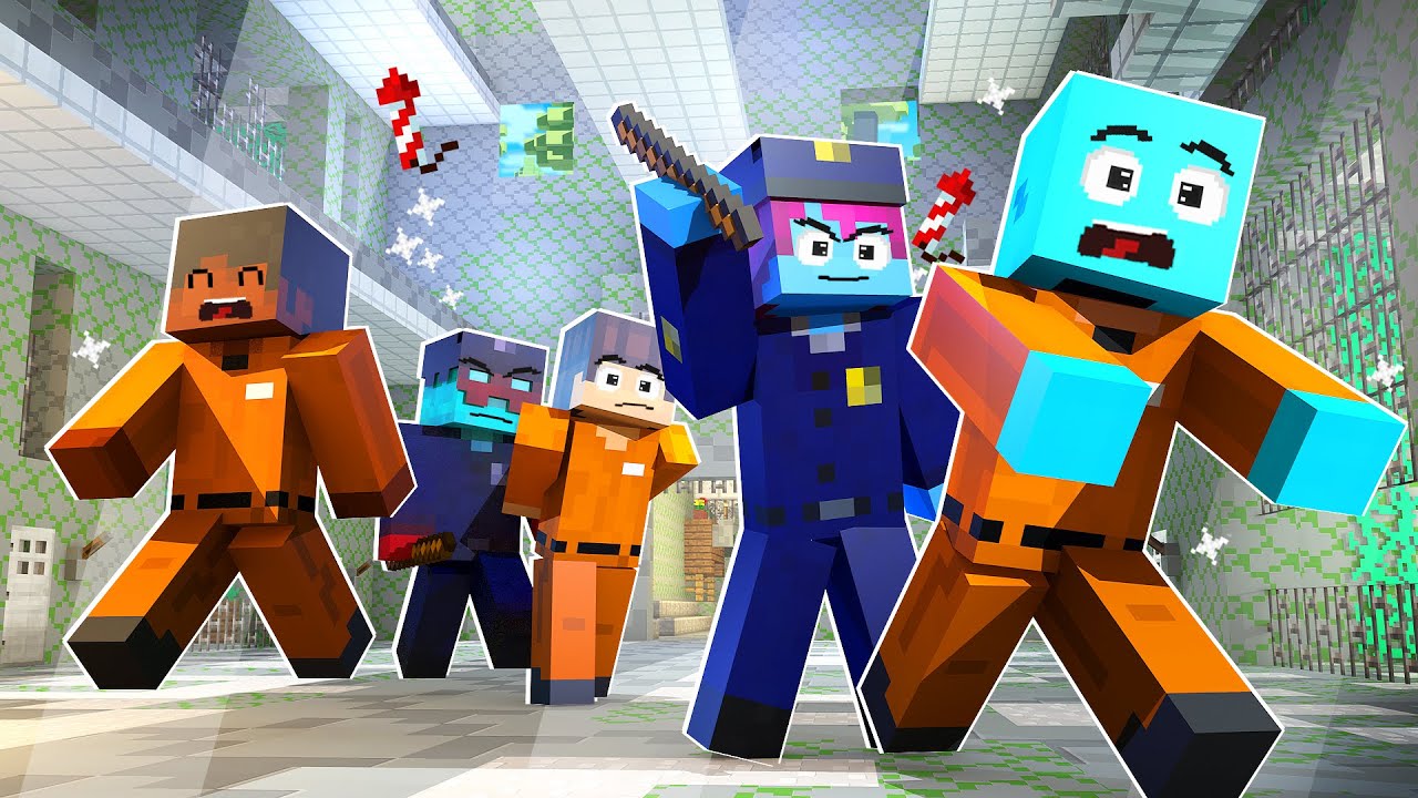 We Escaped Prison! (minecraft)