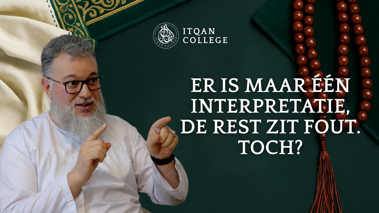 Er is maar &Eacute;&Eacute;N interpretatie en de rest zit FOUT. Toch? | De waarheid over de Madhhab
