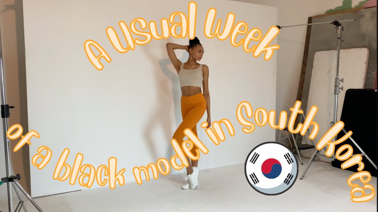 WEEKLY VLOG: Let's Get Started - A usual week of a black model in Korea