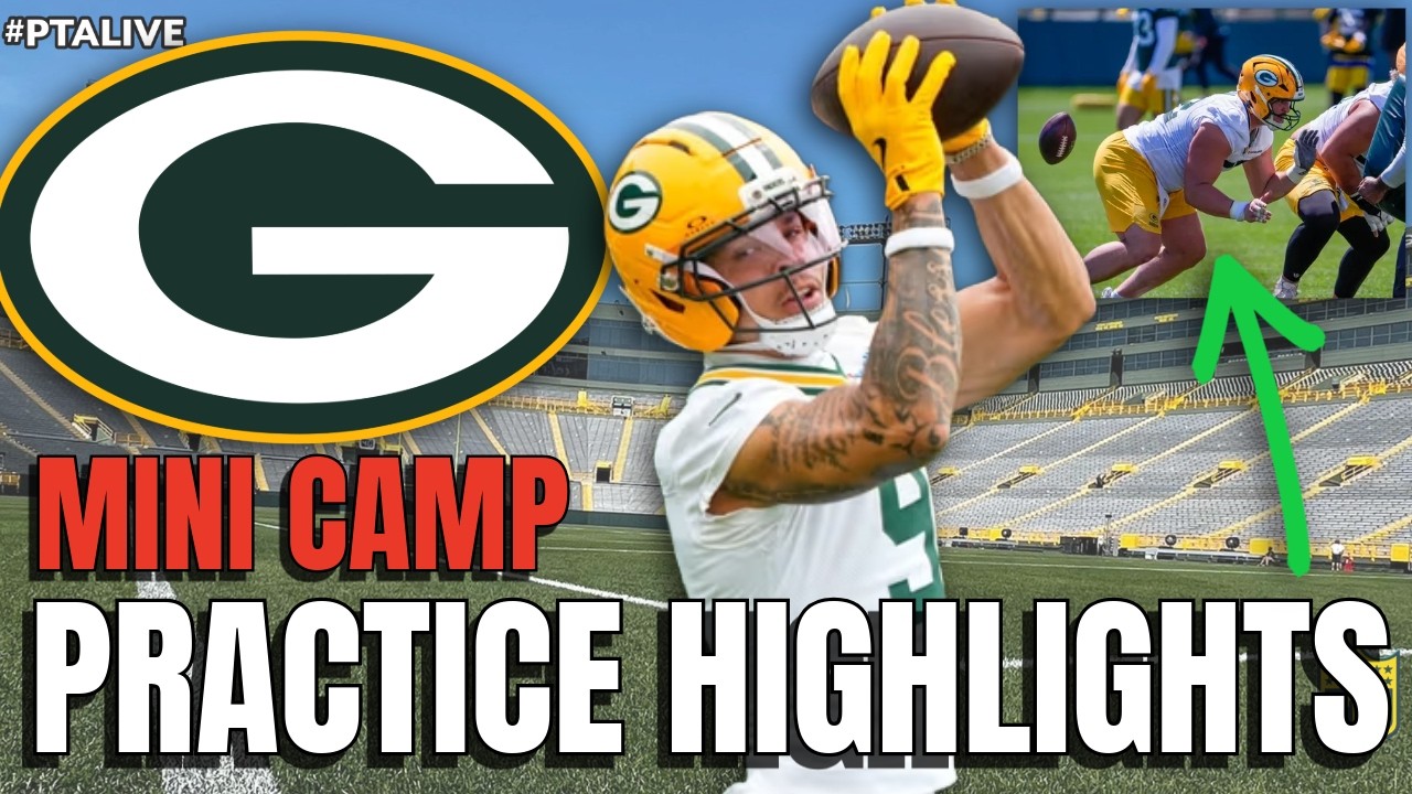 🔥 ХАЙЛАЙТЫ 2-го дня мини-лагеря Packers! Мэтт Лафлер ВЫСКАЗАЛСЯ о новичке драфта!