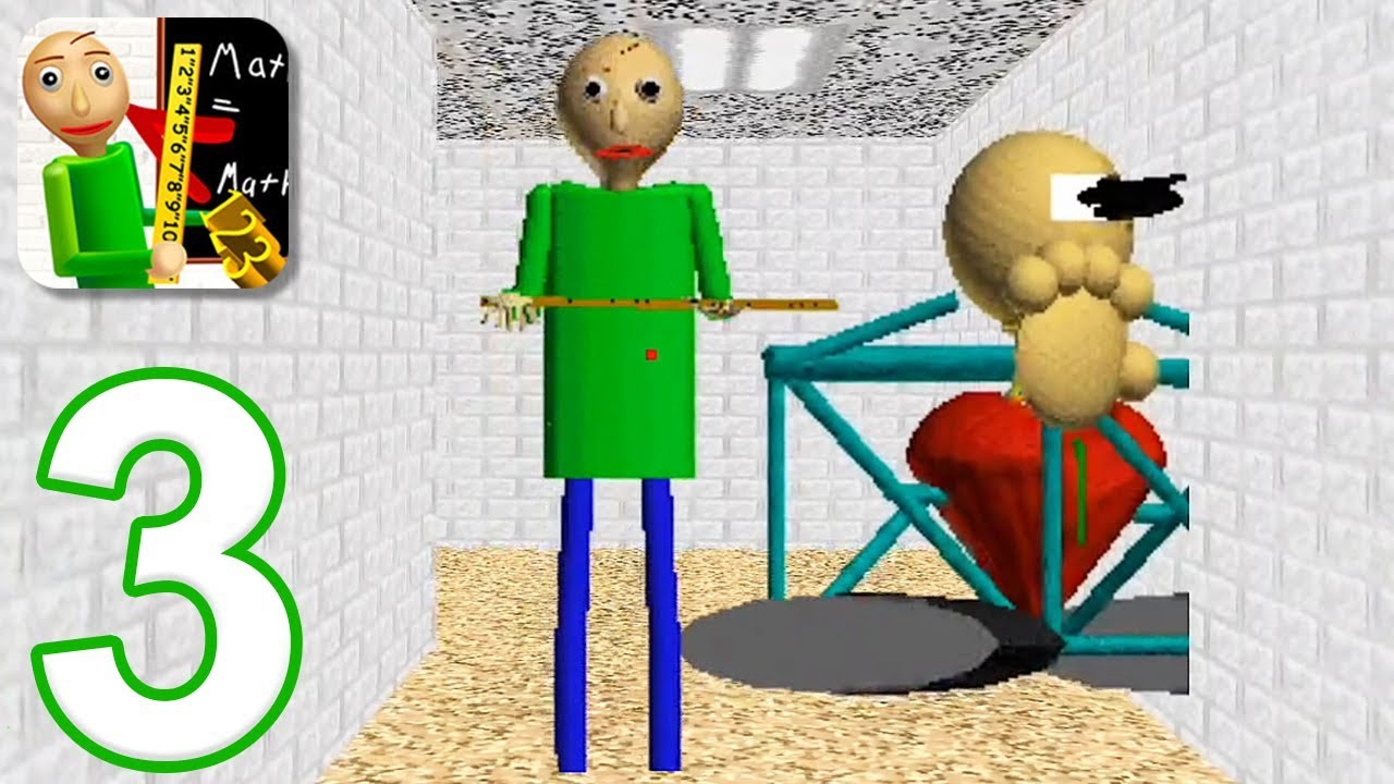 Baldi's Basics in Education - Gameplay Walkthrough Part 3 (iOS)