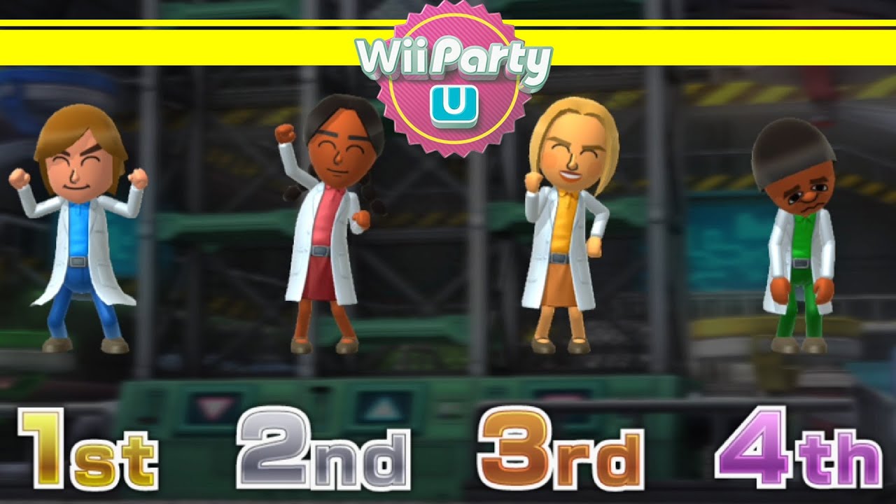 Battle Of The Highway Rollers: Yukchan, Laura, Ricardo and Ilka | Wii Party U With Alexgaming