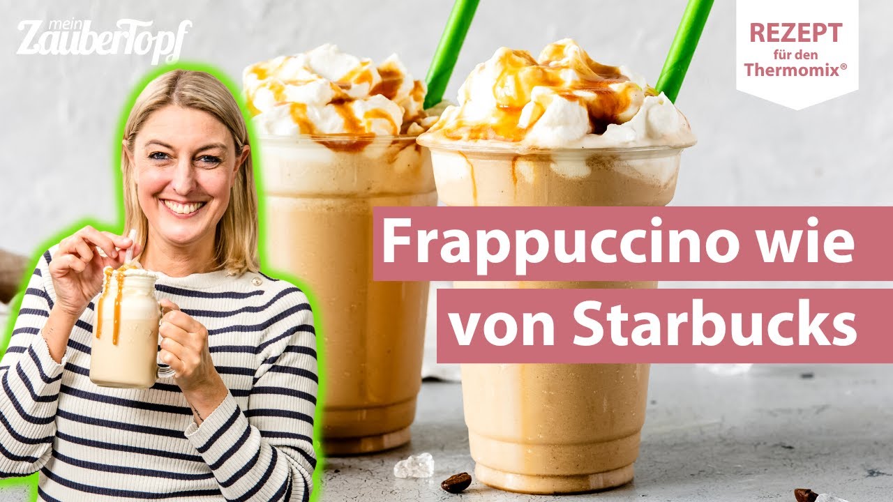 ☕️🤩 Starbucks-Style Frappuccino in 1 Min. im Thermomix® | Thermomix® Rezept