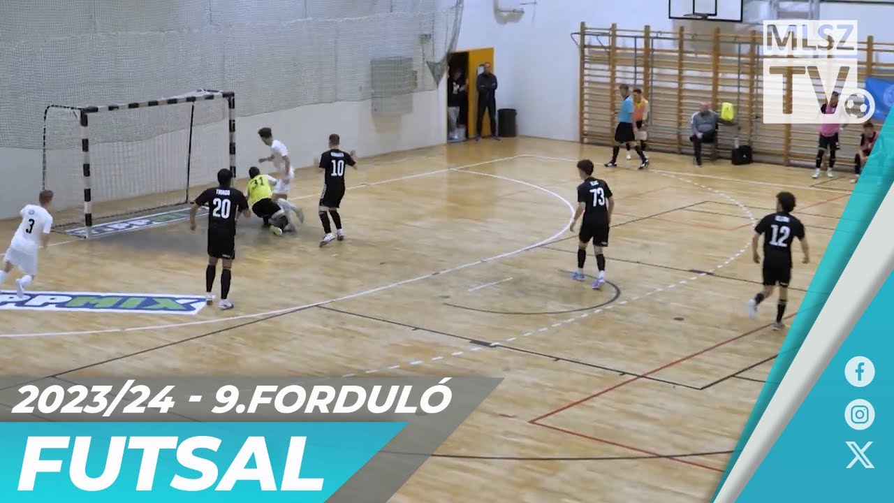 PTE-PEAC – Debreceni EAC | 4-3 | Férfi Futsal NB I | 9. forduló | MLSZTV