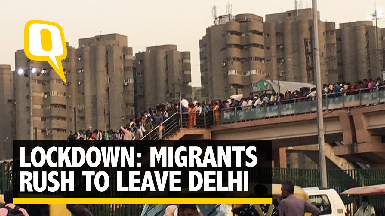 COVID Surge | Migrant Labourers Leave Delhi Amid Fear of Extension in Lockdown